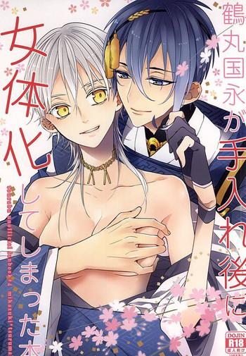 tsurumaru kuninaga ga teirego ni nyotaika shiteshimatta hon cover